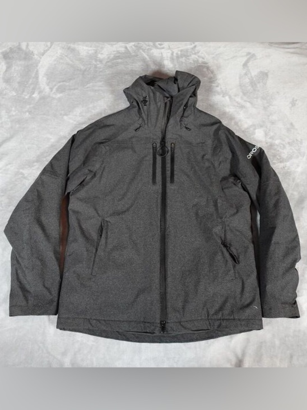 Oros Men’s Solarcore Orion Jacket Coat Gray Size Large